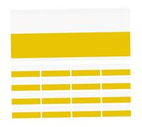 Parliky 30pcs PVC Adhesive Label Holders for Supermarket Price Display Transparent Retail Price Sign Holders with Smooth Edges Strong Toughness Easy to Use Label Display Stands for Shop