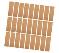 Parliky 30Pcs Vintage Decorative Bookmark Holders Kraft Paper Display Cards for Office Bookmark Supplies DIY Craft Packaging Suitable for Students Writers Readers