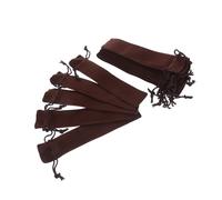 Parliky 35pcs Velvet Drawstring Pencil Pouch Thickened Soft Pen Bag Holder Sleeve for Stationery Storage Multipurpose Organizer for Students Travel Cosmetic Jewelry Storage