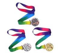 Parliky 3pcs Basketball Prize Medals for Ribbon Gold Silver Bronze Zinc Alloy Awards for Sports Day Youth Basketball Competitions and Athletic Event Recognition