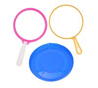 Parliky 3pcs Bubble Maker Set with Large Bubble Circles and for Outdoor Summer Play Random Kit Random Color