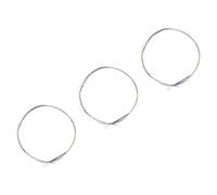 Parliky 3pcs Chinese Lute Strings Pipa Replacement Steel Wire Strings for Practice and Performance, Lute Accessory Set for Folk Instrument Players in Music Training