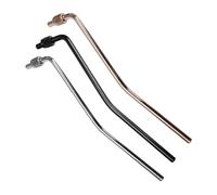Parliky 3Pcs Creative Double Arms Whammy Bar Lever for Electric Guitar Replacement Accessory with Gold Silver Black Blue