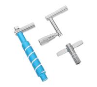 Parliky 3pcs Drum Key Set Metal Alloy Drum Lug Keys High Torque for Percussion Instruments Live Performance and Practice