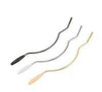 Parliky 3pcs Electric Guitar Tremolo Bars Curved Whammy Arms System with Stylish Gold Silver Black Colors for Flexible Pitch Bending and Easy Operation