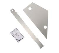 Parliky 3Pcs Guitar Fret Rocker String Action Gauge Ruler Guitar Neck Notched Straight Edge Level Ruler Electric Bass Luthier Tool for Accurate String Height Adjustment and Neck Leveling