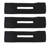 Parliky 3pcs Hair Bun Maker Headbands Black Polyester Iron Wire for Women Creating Ballet Bun Style