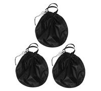 Parliky 3pcs Hard Hat Storage Bag Storage Bags Helmet Motorcycle Accessories Motorcycles Backpack for Men Waterproof Black Polyester