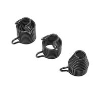 Parliky 3pcs Heavy Duty Pneumatic Air Hammer Springs Spring Retainers for Air Hammers Easy to Install Durable Efficient Rust Removal Accessories