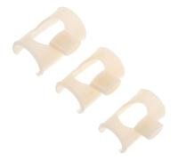 Parliky 3pcs Membrane Protector for Flute Wind Director Practice Tools Clip Embouchure Blowing Aid Nozzle Beginner Dizi Chinese Bamboo Flute Woodwind C E D G Tones