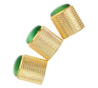 Parliky 3pcs Metal Guitar Volume Tone Knobs with Green Cat Eye Design Rotary Potentiometer Caps for Electric Guitar Smooth Control for Live Shows Studio Practice