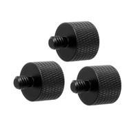 Parliky 3pcs Microphone Holder Connecting Screws Adapter to Tripod Thread Mount Easy Install for Mic Stands and Holders Compact Design for Professional and Personal Use