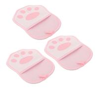 Parliky 3pcs Pet Grooming Gloves Static Hair Removal Mittens for Dogs Cats Reusable Electrostatic Fur Remover for Couch Carpet Furniture Breathable Polyester Gentle and Animal Grooming