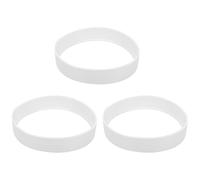 Parliky 3pcs Plastic Golf Putting Cup Rings for 108mm Holes, Portable Practice and Training Green Hole Cup Rings, Sports Equipment Accessories for Outdoor Putting Random Color Random Color