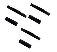 Parliky 3pcs Replacement Guitar Saddle and Nut for Guitar Saddle and Nut Kit for Accessory for Gauged Fret Crowning