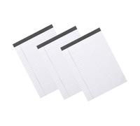 Parliky 3pcs Ruled Notepads Portable Lined Memo Pads Tear Off Pages for Students Office Meeting Notes and Study Sessions