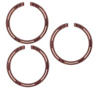 Parliky 3pcs Sound Hole Sticker for Acoustic Classical Guitar Inlay Durable Easy to Apply