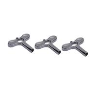 Parliky 3pcs Square Screw Mouth Drum Key Continuous Motion Key Drum Black Accessory Assembly Tool