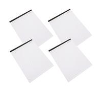 Parliky 4-Pack Office Memo Notepads A4 Server Note Pads Tearable Sheets Planning Handbook Multipurpose Stationery