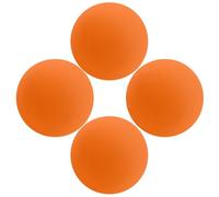 Parliky 4 Pcs High Elasticity Squash Training Balls Hollow Rubber Bounce Balls for Adults Beginners Professional Reaction Speed Exercise Squash Accessories