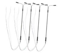 Parliky 4 pcs Scale LED Lights for Sand Table Decor Model Railway Scene Realistic Ambient Lighting