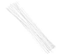 Parliky 40 Pcs Floral Wire Stems Iron Crafting Wire for DIY Flower Arrangements Candy Crafts Flexible Poles for Handmade Decorations