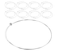 Parliky 40pcs E-1st Steel Acoustic Guitar String Replacement Set High E Single String for Beginner and Professional Folk Guitar Players Precise Tuning Sturdy Steel Wire for Classic and