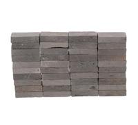 Parliky 40pcs Mini Bricks for Turtle Tank Landscaping Fade-resistant Small Bricks for Step Decorations Miniature Building Blocks Kit for DIY Water and Land Terrarium Scenery