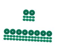 Parliky 450pcs Piano Felt Balance Washers Keyboard Repair Parts for Enhanced Action Standard Felt Pads for Piano Maintenance