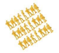Parliky 45pcs Emergency Worker Figures Plastic Tool Models Realistic Micro Landscape Construction for Educational Creative Play Set