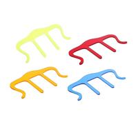 Parliky 4pcs Acrylic Music Sheet Holders Book Page Clamps for Piano Score and Easy to Use