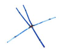 Parliky 4pcs Adjustable High Chair with Five-Point Harness for Stroller and Chair Replacement Straps with Quick-Release for Secure