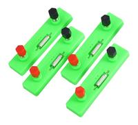 Parliky 4pcs DIY Resistor Kit for Physics Experiment Fixed Value Circuit Resistors for Science Experiment Kits Educational Electrical Circuits Learning