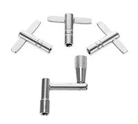Parliky 4pcs Drum Key Accessories Set t z Shape Drum Keys Way Chuck Tuning Set Wrench