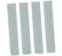 Parliky 4pcs Guitar Bridge Grinding Stones Compact Grindstone Set for Guitar and Bass Good Grinding Effects for Regular Maintenance and Outdoor Use