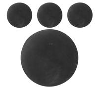 Parliky 4pcs High Elastic Rubber Reaction Balls for Outdoor Racket Training Lightweight Hollow Mini Bounce Balls for Hand-eye Coordination and Agility Competition Training Supply