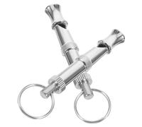 Parliky 4pcs Metal Dog Whistle Sound Whistle for Dog Training Pet Accessories Silent for