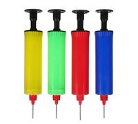 Parliky 4PCS Mini Portable Hand Pump Set for Basketball Volleyball Soccer, Multi-Color Sports Ball Air Pump Inflation Needles, Compact Outdoor Sports Equipment for and Teenagers