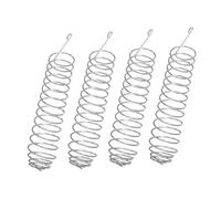 Parliky 4pcs Outdoor Squirrel and Bird Feeder Set Stainless Steel Corn and Peanut Holder for Backyard Wildlife Feeding Animal Food Basket for Birds and Parrots