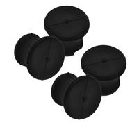 Parliky 4pcs Rubber Tuning Fork Holder Durable and Stable Base for Yoga Sound Therapy Fits All Tuning Forks Lightweight and Travel Friendly