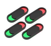 Parliky 4pcs Self-adhesive Privacy Sign Slider Indicator for Office Conference Room Vacant Occupied Door Sign Status Board for Restroom Meeting Spaces