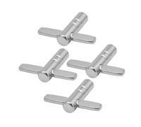 Parliky 4pcs Shaped Drum Key Professional Drum Tuning Wrench Tool Keys for Essential Instrument Parts for Easy Repair Tuning