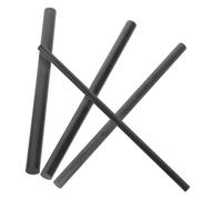 Parliky 4pcs Solid Carbon Fiber Fishing Rod Repair Kit Lightweight Pole Connector Insert for Broken Sections Stable Secure Connection Enhanced Sensitivity and Control Travel-friendly