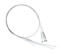 Parliky 4pcs Steel Wire Violin Strings Set for Violins Replacement Strings with Rich Sound and Mellow Tone