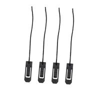Parliky 4pcs Surfboard Tail Fin Catch Buckle Kit for Inflatable Paddle Boards Kayak Base Accessory Rubber Boat Paddle Latch Stable Surfing Accessory