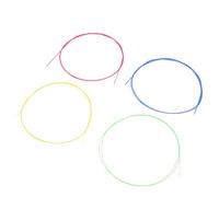 Parliky 4pcs Ukulele Accessories Nylon Strings Electric Bass Strings for Soprano Concert Tenor Musical Instrument Parts Acoustic Guitar