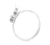 Parliky 4pcs Ukulele Strings Tear-resistant Sturdy Nylon String for Ukulele Music Wire Replacement for Boys and Girls