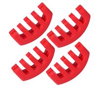 Parliky 4pcs Violin Practice Mutes Rubber Violin Sordines for Practice Silencer Mute Supplies