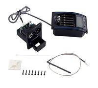 Parliky -5 Guitar Tuner 5-band Eq Electric Guitar Pickup Preamp Piezo Pickup No Battery Play More Tune Less