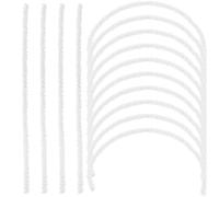 Parliky 50 pcs Flexible Saxophone Cleaning Brushes for Maintenance Compact Lightweight Flute and Woodwind Key Cleaner Safe Materials for Hobbyists and Professionals